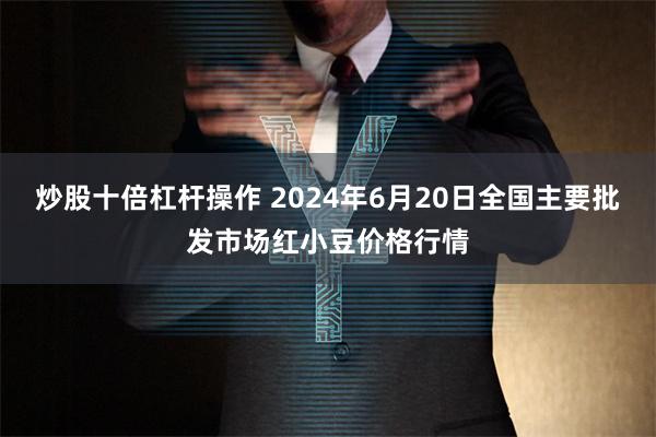 炒股十倍杠杆操作 2024年6月20日全国主要批发市场红小豆价格行情